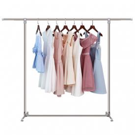 晾衣架落地折叠室内卧室单杆式晒衣架简易挂衣架凉衣服的架子家用