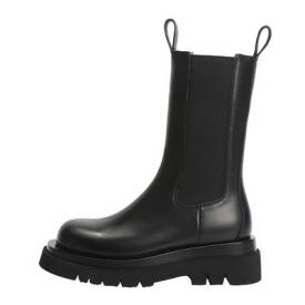 石小钱 羊毛雪地靴女2020新款冬马丁靴加绒BKΚBV羊皮毛一体短靴